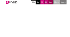 Desktop Screenshot of efusiontech.com